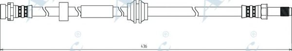 Тормозной шланг APEC braking HOS3796