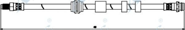 Тормозной шланг APEC braking HOS3837