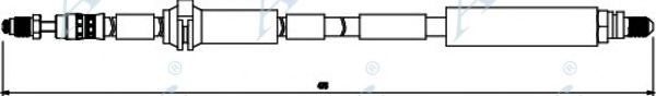 Тормозной шланг APEC braking HOS3851