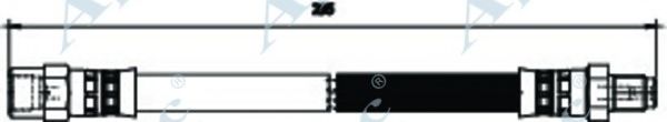 Тормозной шланг APEC braking HOS3877