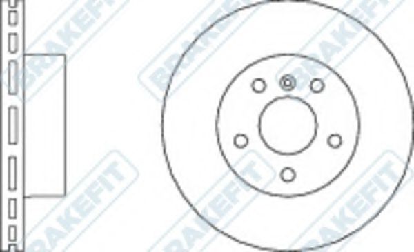 Тормозной диск APEC braking DK6202