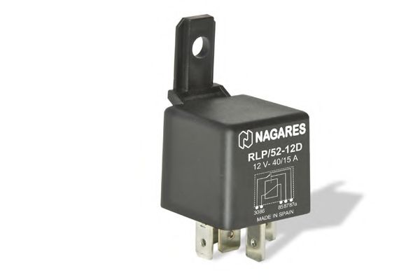 Реле, рабочий ток NAGARES RLP/52-12D