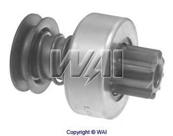 Привод с механизмом свободного хода, стартер WAIglobal 54-8405