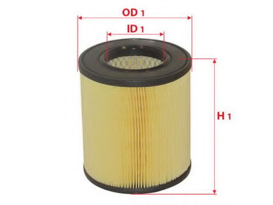 Воздушный фильтр SAKURA  Automotive A-31050