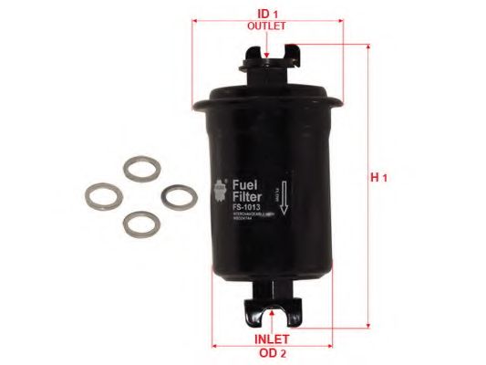 Топливный фильтр SAKURA  Automotive FS1013