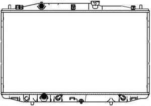 Радиатор, охлаждение двигателя SAKURA  Automotive 3211-1018
