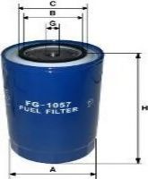 Топливный фильтр GOODWILL FG 1057