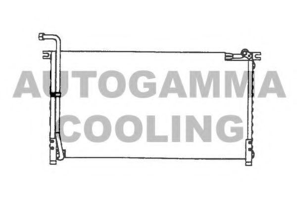 Конденсатор, кондиционер AUTOGAMMA 102730