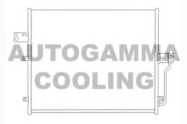 Конденсатор, кондиционер AUTOGAMMA 104440