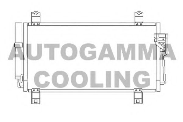 Конденсатор, кондиционер AUTOGAMMA 105506