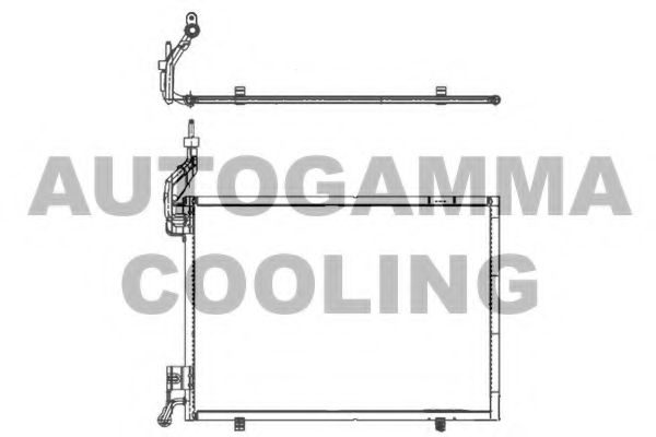 Конденсатор, кондиционер AUTOGAMMA 105524