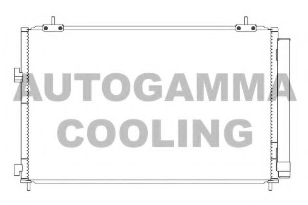 Конденсатор, кондиционер AUTOGAMMA 107341