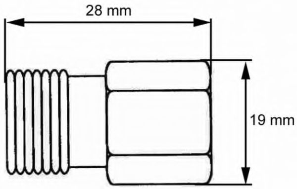 Патрубок, WAECO 21016