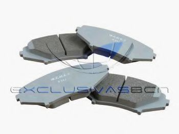 Комплект тормозных колодок, дисковый тормоз MDR MFP-2313