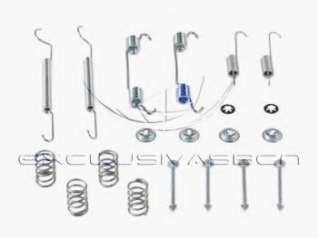 Комплект тормозных колодок MDR MRS-2W02S