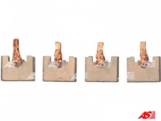 Угольная щетка, стартер AS-PL BSX202-203