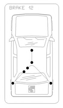 Трос, стояночная тормозная система COFLE 115769