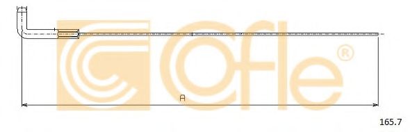 Тросик стартера COFLE 1657