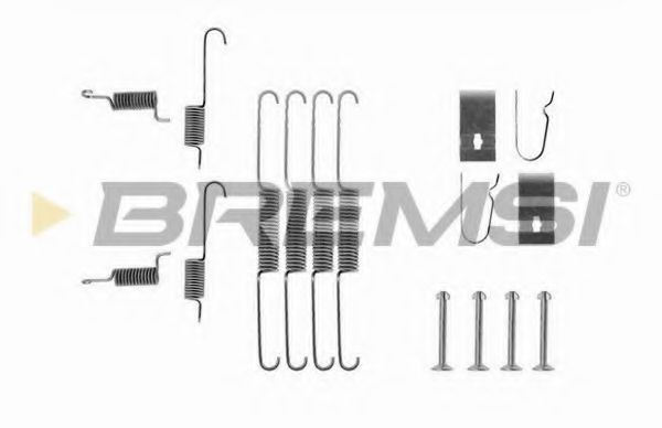 Комплектующие, тормозная колодка BREMSI SK0663