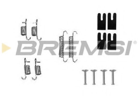 Комплектующие, тормозная колодка BREMSI SK0850