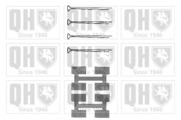 Комплектующие, колодки дискового тормоза A.P. LX0033