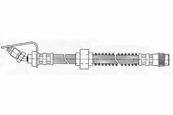 Тормозной шланг FERODO FHY2242