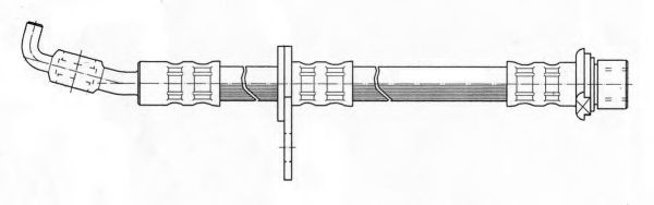 Тормозной шланг FERODO FHY3048