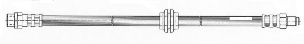 Тормозной шланг FERODO FHY3028