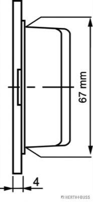 Габаритный фонарь VIGNAL SYSTEMS 188710