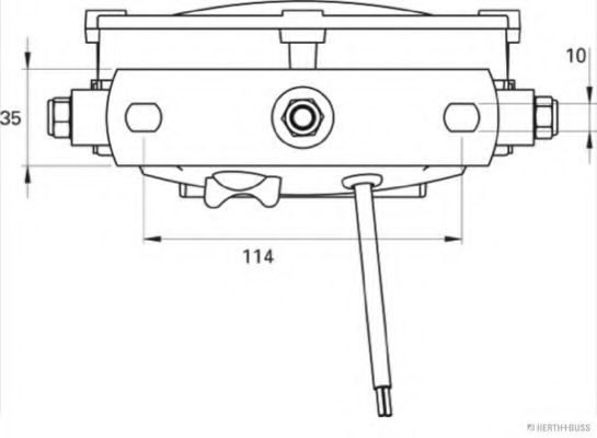 Фара рабочего освещения ULO 351601