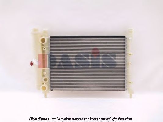 Радиатор, охлаждение двигателя AKS DASIS FT2040