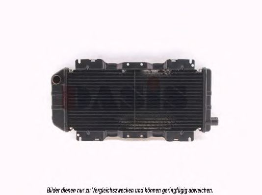 Радиатор, охлаждение двигателя NISSENS 62180