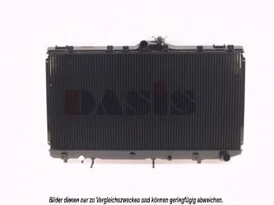 Радиатор, охлаждение двигателя AKS DASIS TO2180