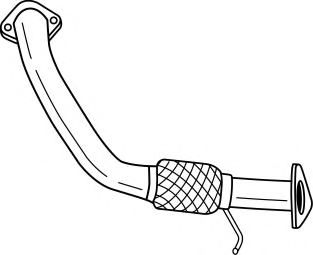 Труба выхлопного газа AKS DASIS SG32130