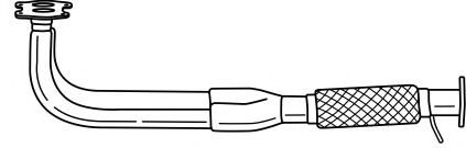 Труба выхлопного газа AKS DASIS SG65120