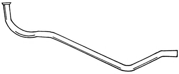Труба выхлопного газа AKS DASIS SG11103