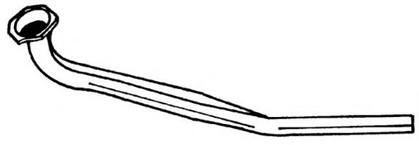 Труба выхлопного газа AKS DASIS SG60112
