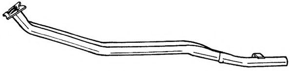 Труба выхлопного газа AKS DASIS SG55104