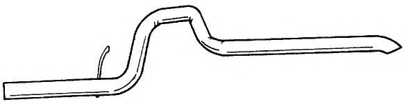 Труба выхлопного газа AKS DASIS SG50710