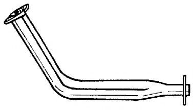 Труба выхлопного газа AKS DASIS SG42100