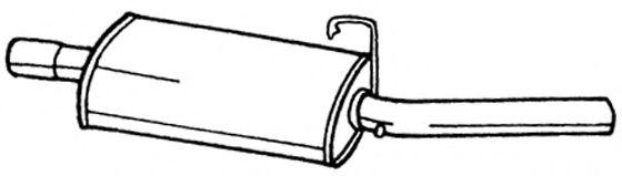 Глушитель выхлопных газов конечный AKS DASIS SG25609