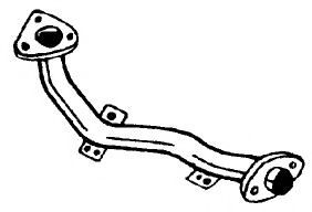 Труба выхлопного газа AKS DASIS SG23101