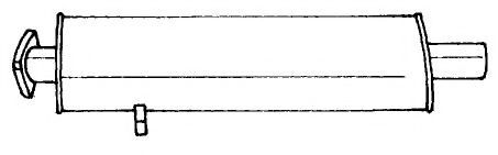 Предглушитель выхлопных газов AKS DASIS SG12317