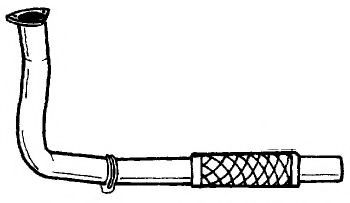 Труба выхлопного газа AKS DASIS SG12179