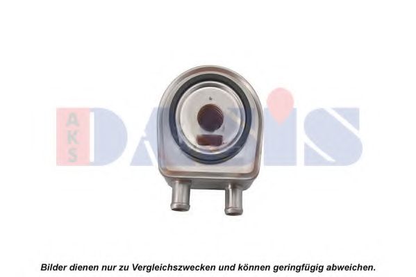 масляный радиатор, двигательное масло AKS DASIS 186007N