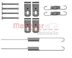 Комплектующие, тормозная колодка METZGER 105-0888