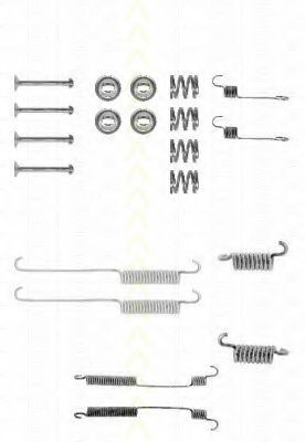 Комплектующие, тормозная колодка TRISCAN 8105 162036