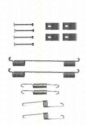 Комплектующие, тормозная колодка TRISCAN 8105 182004