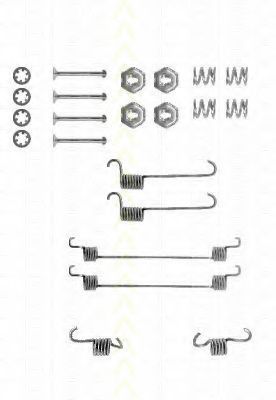 Комплектующие, тормозная колодка TRISCAN 8105 382518