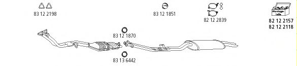 Система выпуска ОГ HJS BMW_65